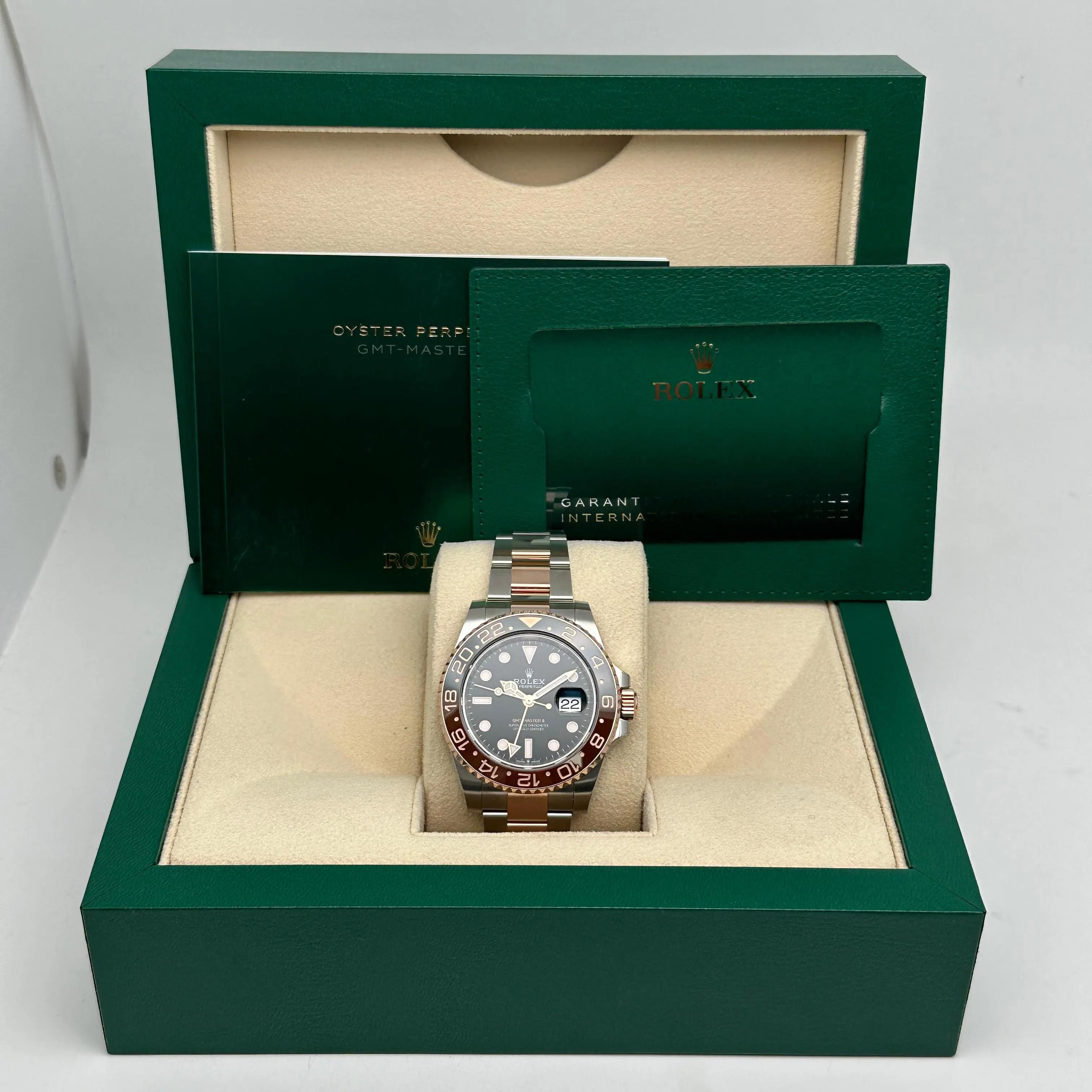 Rolex GMT-Master II 126711CHNR Everose Gold Root Beer Automatic Watch 2024 B&P